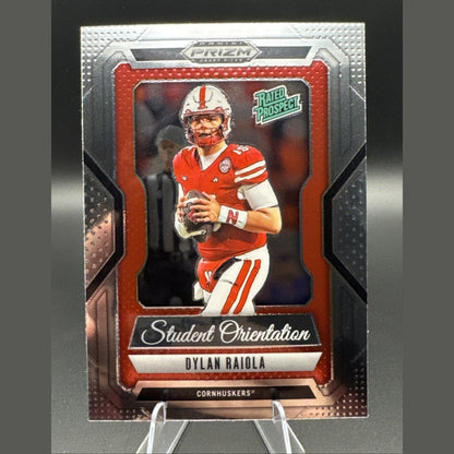 Dylan Raiola, Prizm Draft Picks, No.3 Student Orientation Silver Rated Prospect