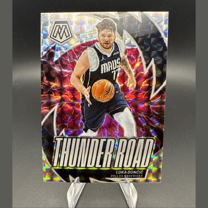 2023-24 Panini Mosaic - Thunder Road Luka Dončić Mosaic Prizm #20