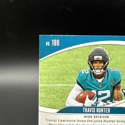 Travis Hunter Rookie RC 2025 Absolute Football Card #186 Jacksonville Jaguars
