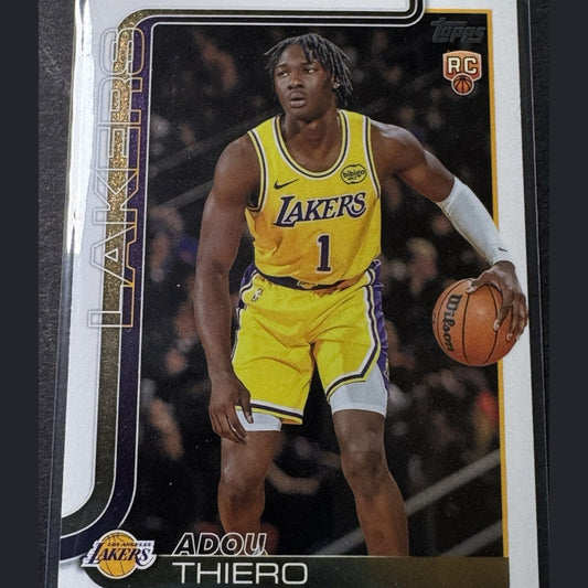 2025-26 Topps Flagship Rookie Base Adou Thiero #236