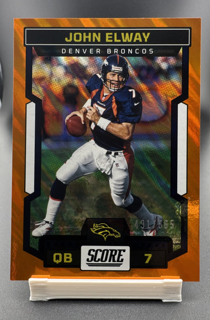 2023 Score John Elway #77 Lava Orange 491/565