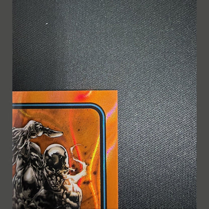 Marvel Topps Chrome 2025 Orange Refractor /25 Silver Surfer