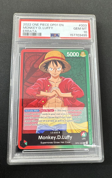 Monkey.D.Luffy (003) OP01-003 Romance Dawn Regular – Nation of Cards