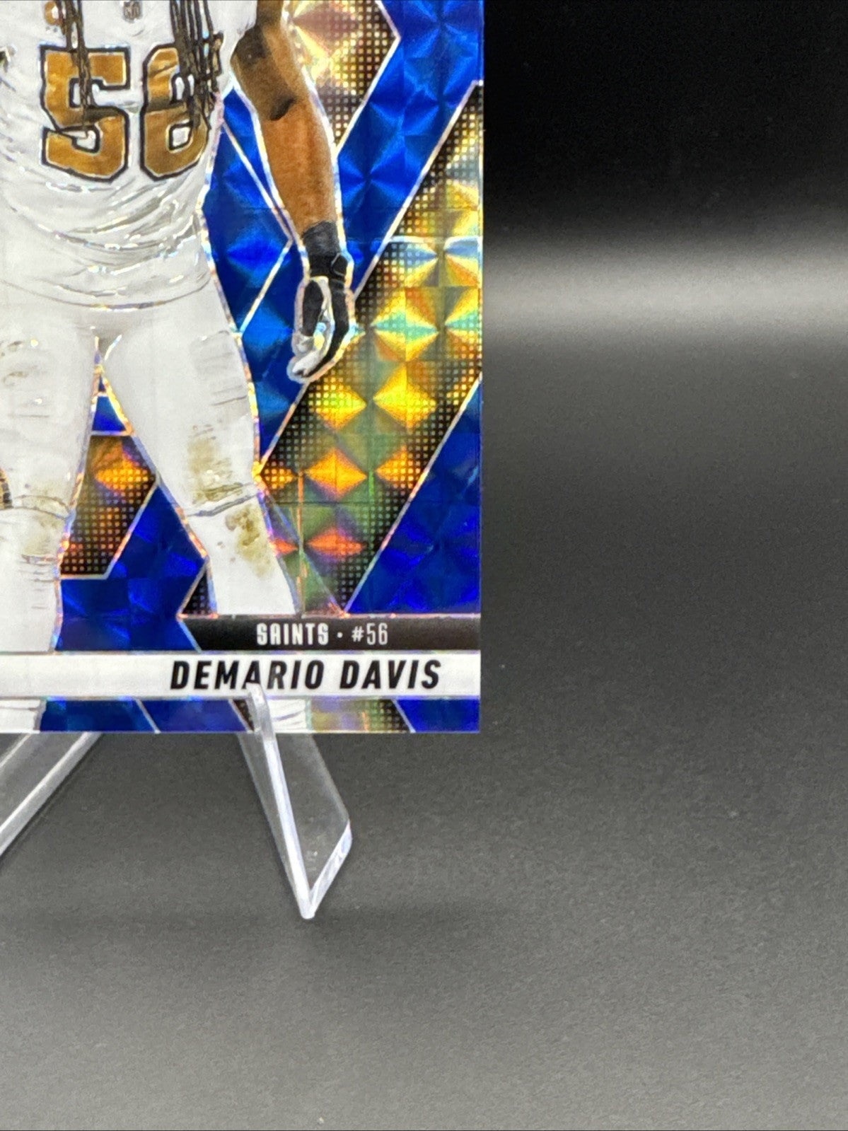 2025 Mosaic Demario Davis Blue #230 Saints 24/99