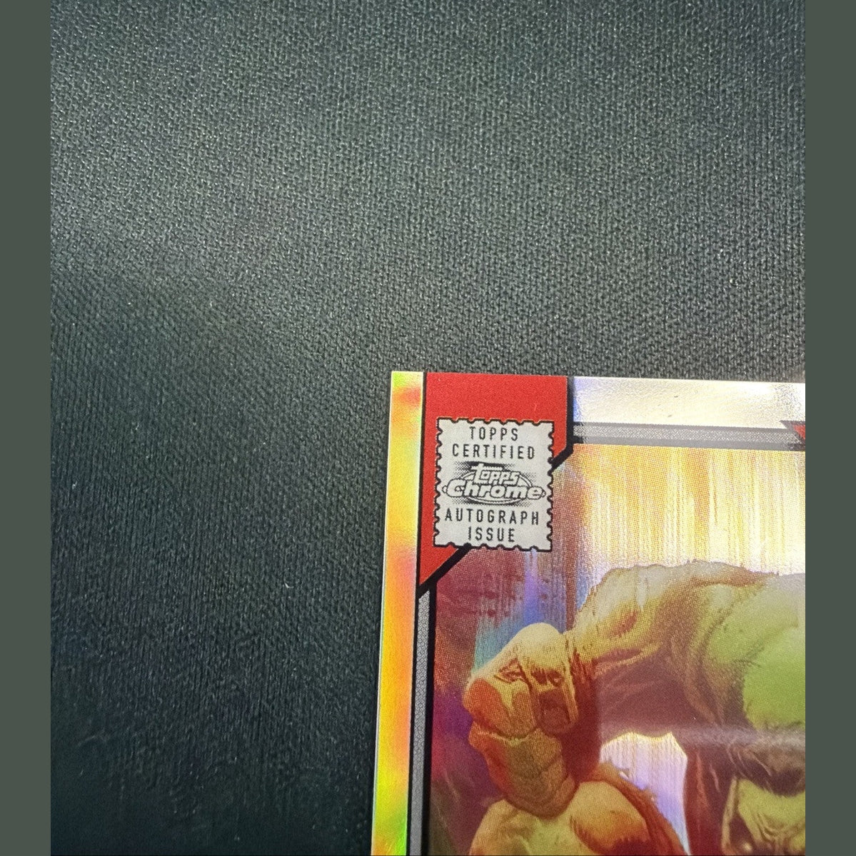 2025 Topps Chrome Marvel Comic Book Artist Autograph Hulk #1 - Ryan Ottley