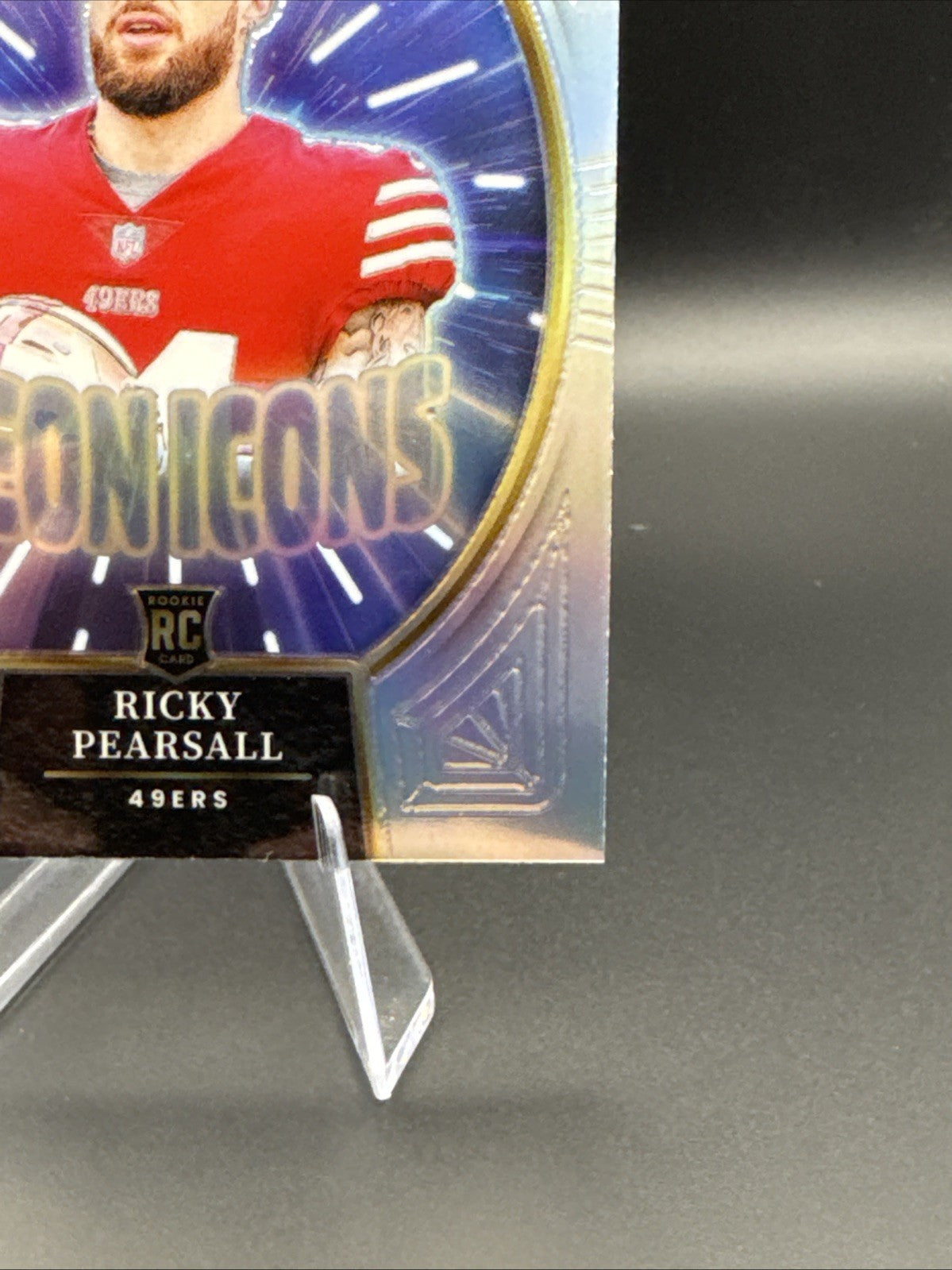 2024 Panini Select Neon Icons Ricky Pearsall #6 RC