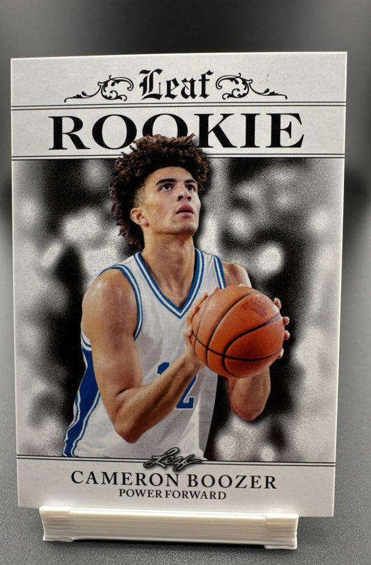 2025 Leaf Rookies - Cameron Boozer #RA-03 (RC)