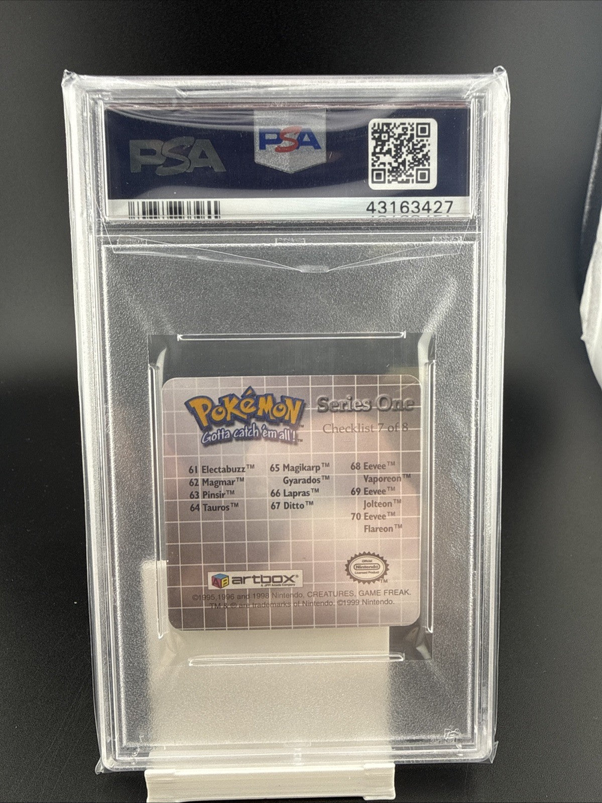 Pokémon - Eevee / Flareon, Action Flipz Series One #70 PSA 10