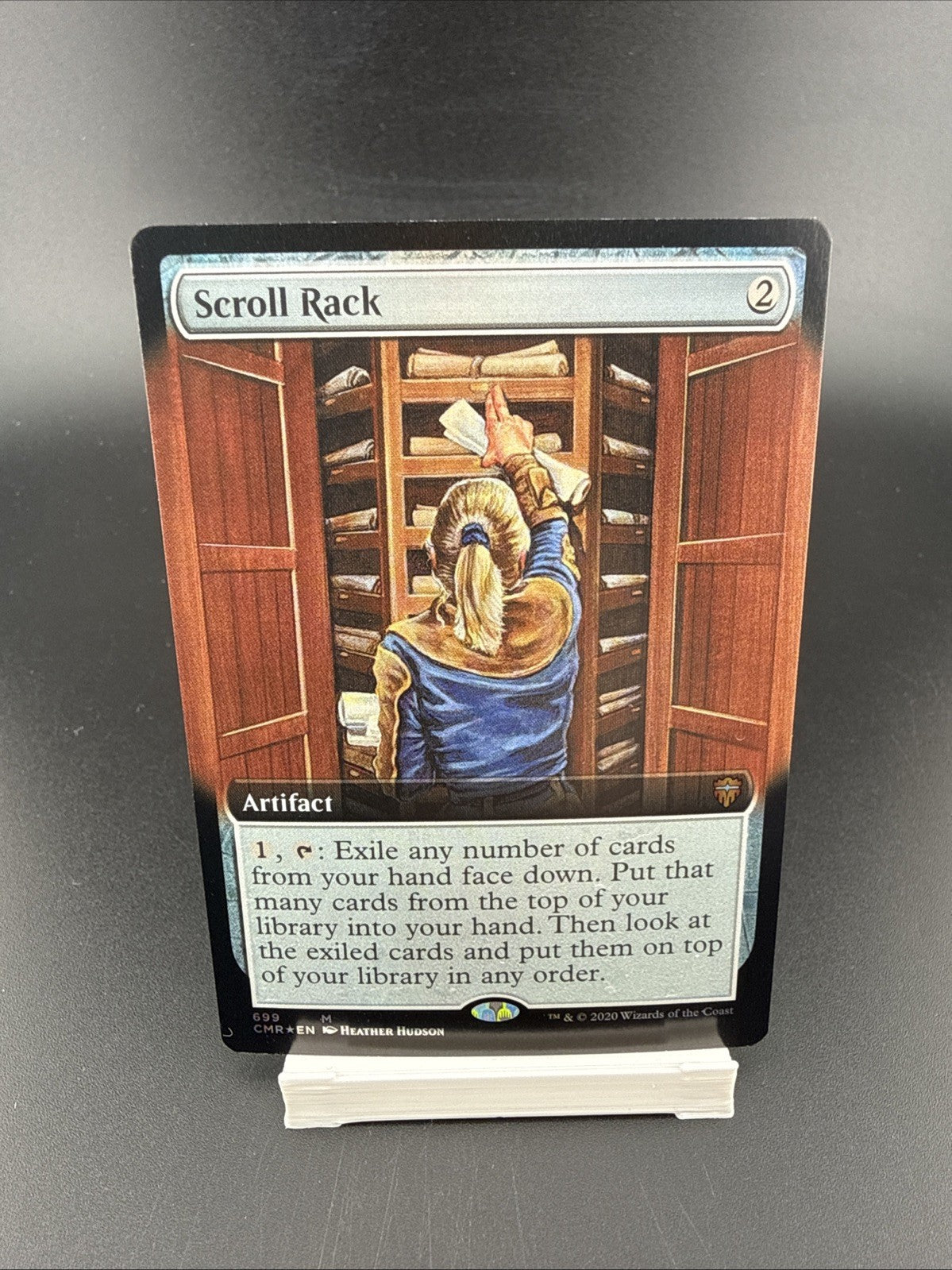 Magic: The Gathering Scroll Rack Artifact Mythic Regular 337 Commander Legends