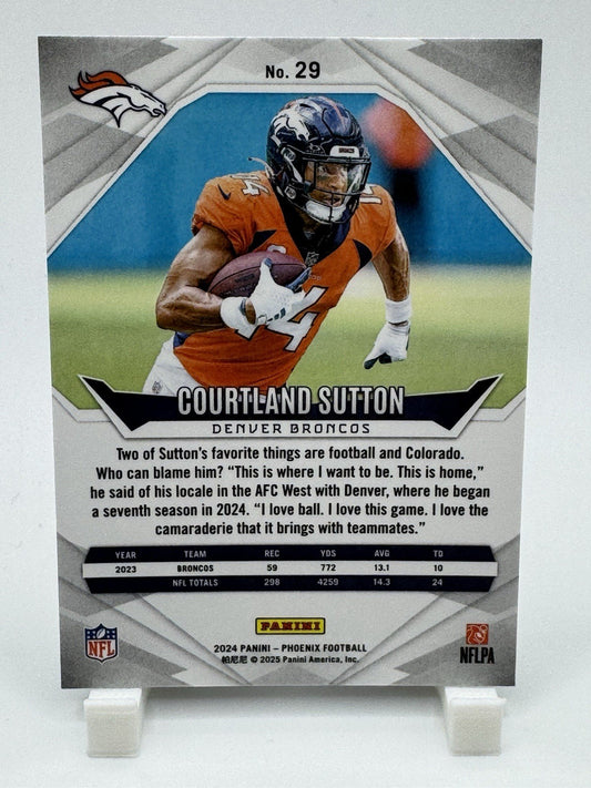 2024 Panini Phoenix - Courtland Sutton #29 Purple