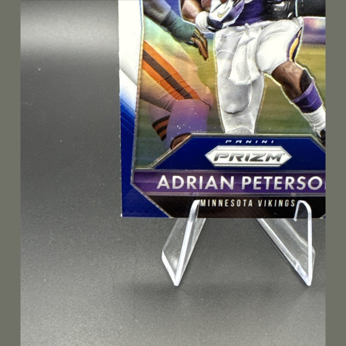 2015 Panini Prizm - Adrian Peterson #28 Red White & Blue Prizm