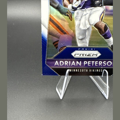 2015 Panini Prizm - Adrian Peterson #28 Red White & Blue Prizm