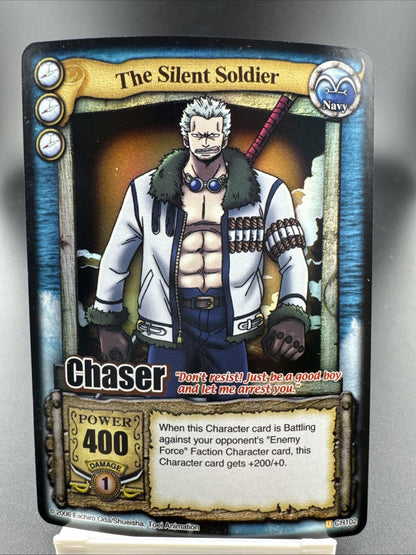 Bandai One Piece CCG Card Chaser The Silent Soldier