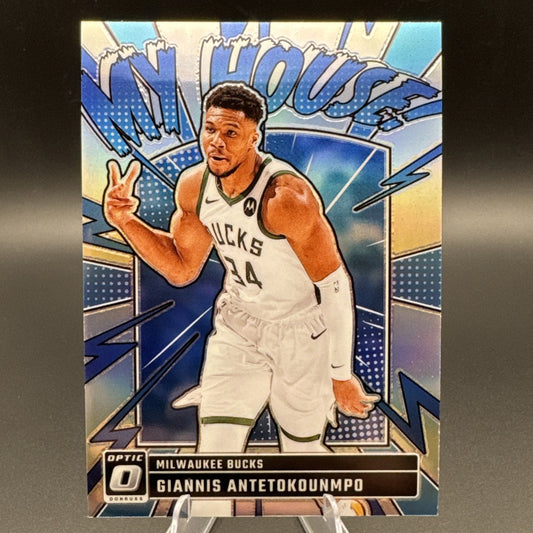 2024-25 Panini Donruss Optic - My House Giannis Antetokounmpo #5 Holo Prizm