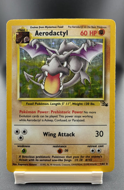 Aerodactyl 1/62 Fossil Holo