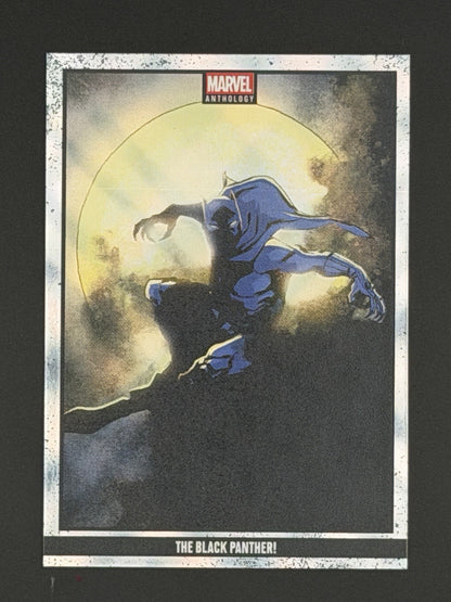 2025 Panini Marvel Anthology #8 Black Panther Crossed Holo/200