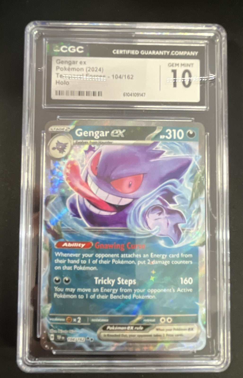 Gengar ex 104/162 SV05: Temporal Forces Holo