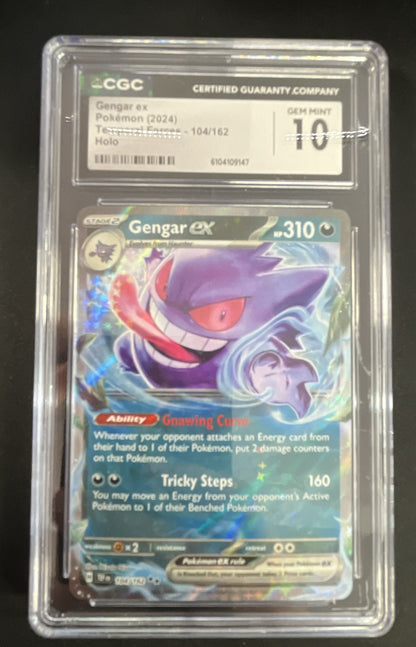 Gengar ex 104/162 SV05: Temporal Forces Holo