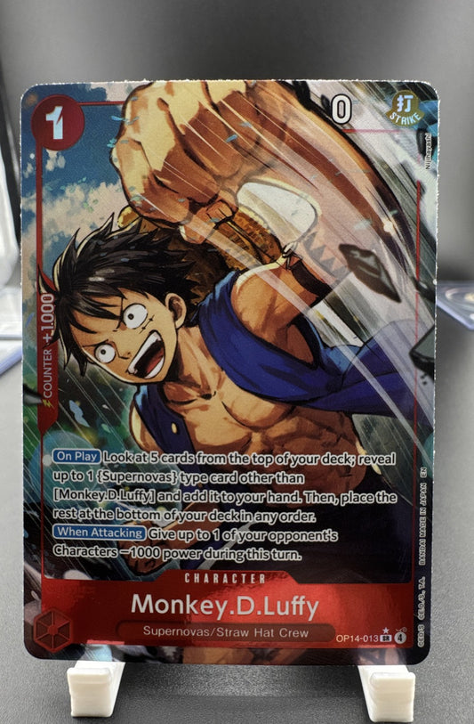 One Piece Monkey.D.Luffy - OP14-013