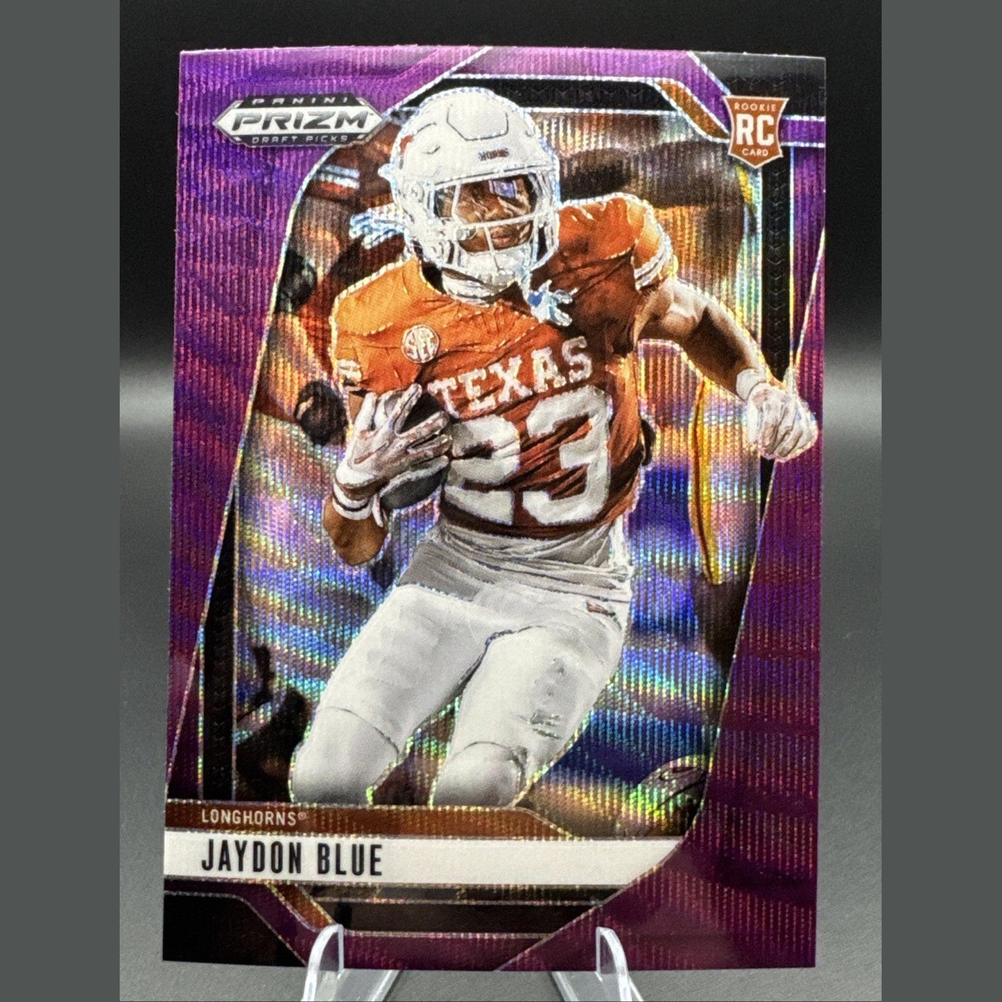 2025 Panini Prizm Draft Picks Jaydon Purple Prizm Rookie #127