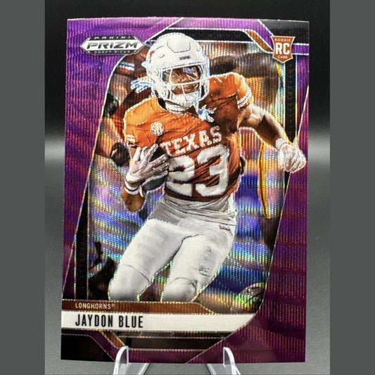 2025 Panini Prizm Draft Picks Jaydon Purple Prizm Rookie #127