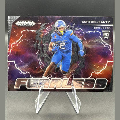 Ashton Jeanty RC Fearless 2025 Prizm Draft Picks #F-AJY