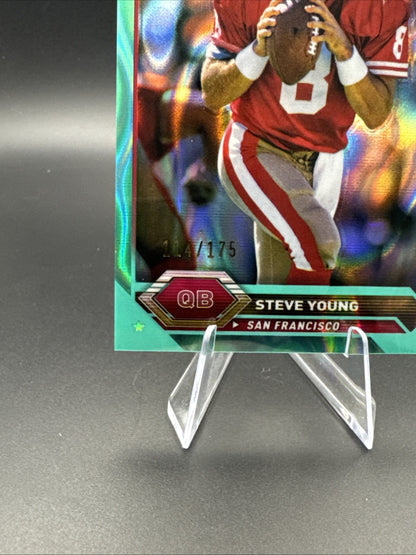 2024 Topps Chrome Composite #49 Steve Young Aqua Lava #/175