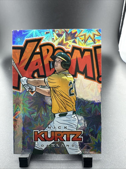 2024 Panini Prospect Edition KABOOM! Case Hit NICK KURTZ Athletics #18