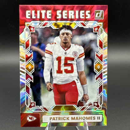 Panini 2025 Donruss Elite Patrick Mahomes II Elite Series Chiefs #TES-PMA