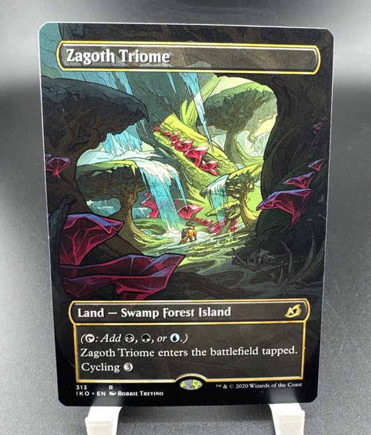 🔥 Zagoth Triome (Showcase) Ikoria: Lair of Behemoths Regular - NM/M!!