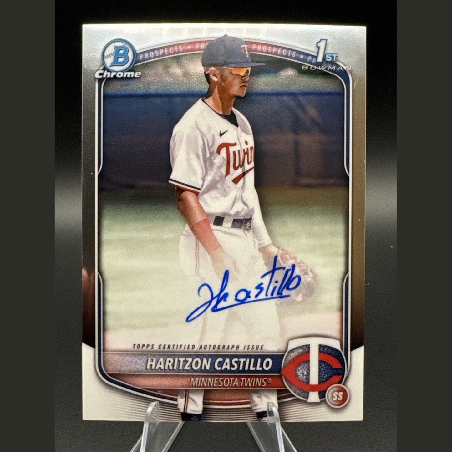 2025 Bowman Chrome #CPA-HC Haritzon Castillo Autograph 1st Bowman