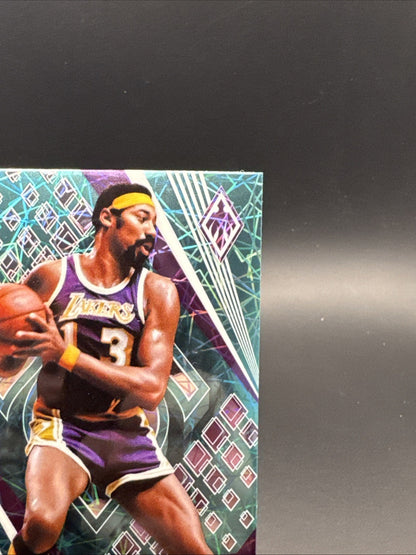2023-24 Panini Phoenix Wilt Chamberlain #34 Teal Laser - Lakers HOF