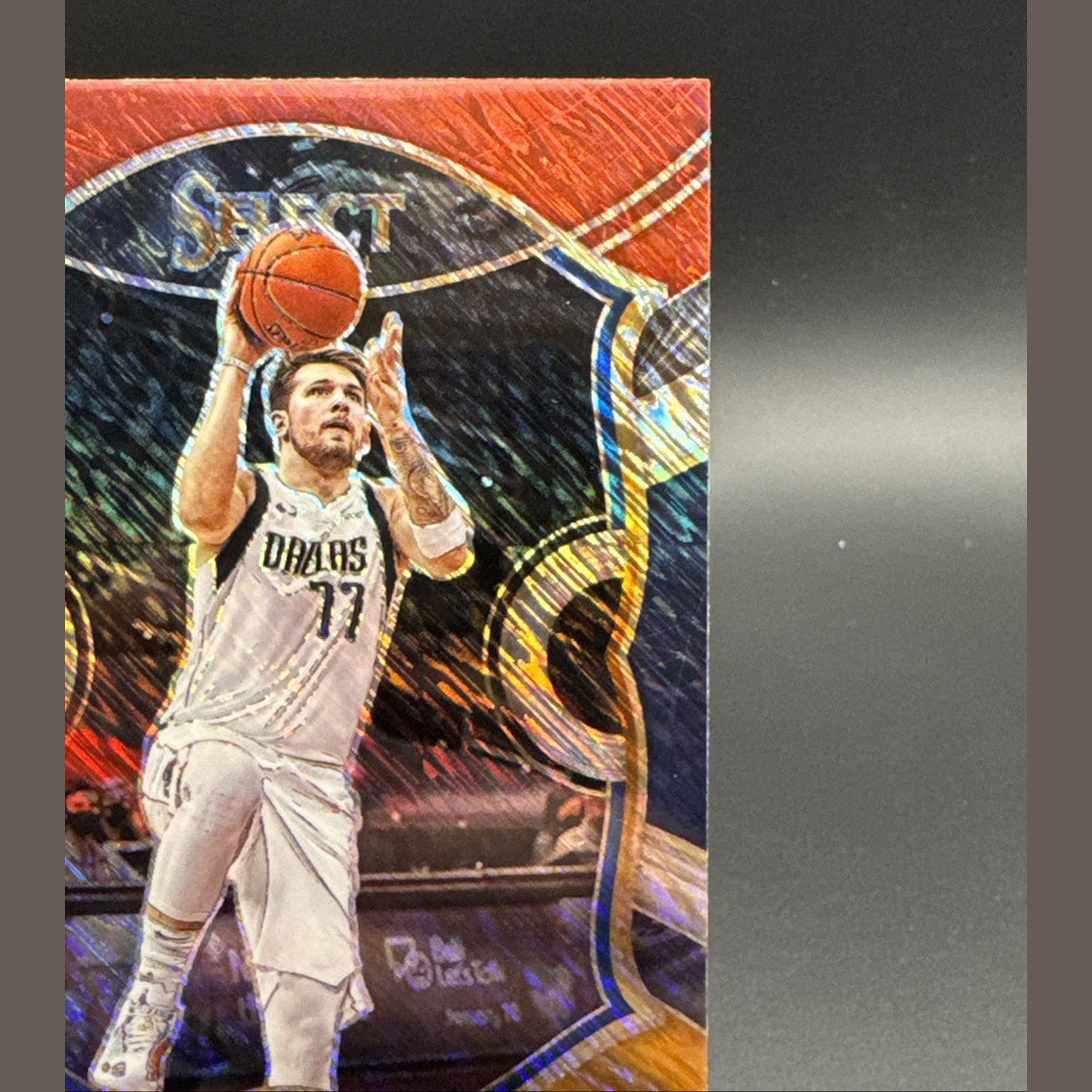Luka Doncic  2020-21 Select Tri Color Shimmer Prizm  #15 Concourse