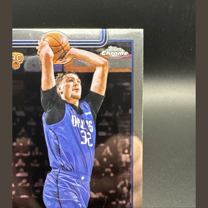 2025-26 NBA Topps Chrome Cooper Flagg RC Dallas Mavericks Base Rookie #251