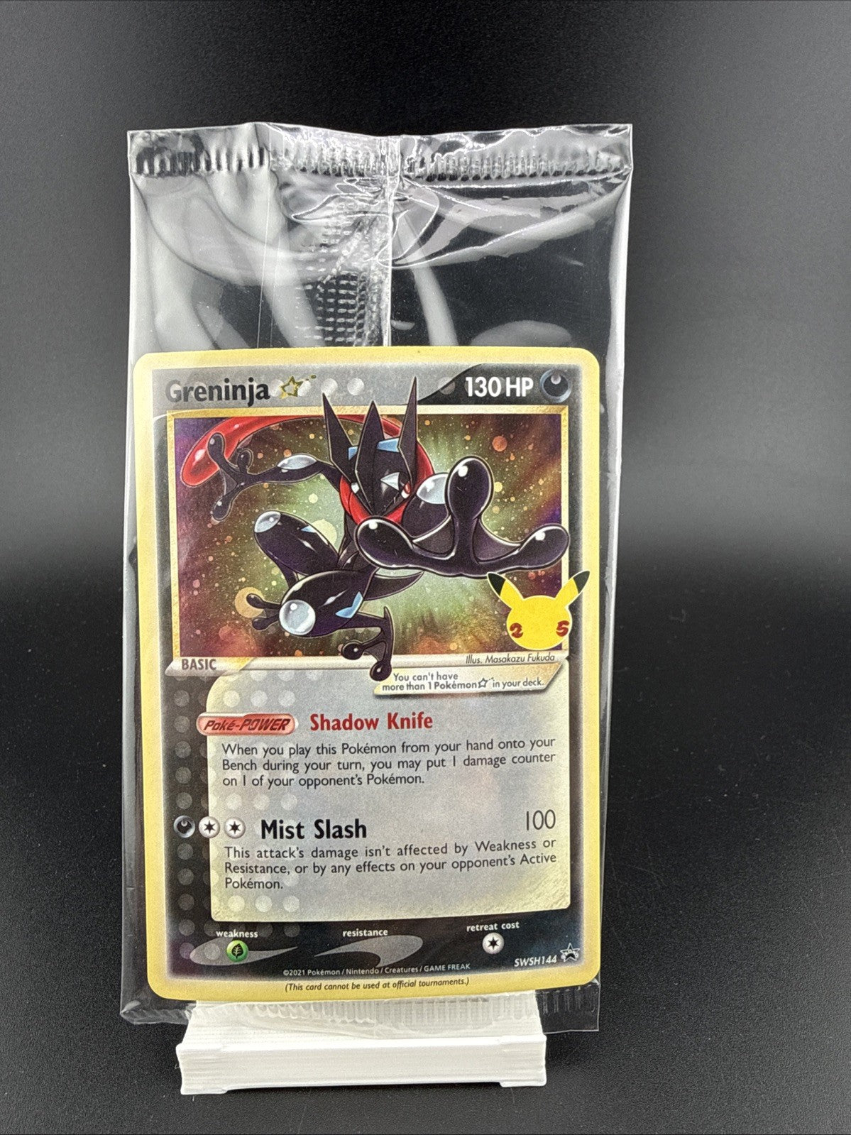 Greninja Gold Star SWSH144 Promo NM Unopened Celebrations 2021 SEALED