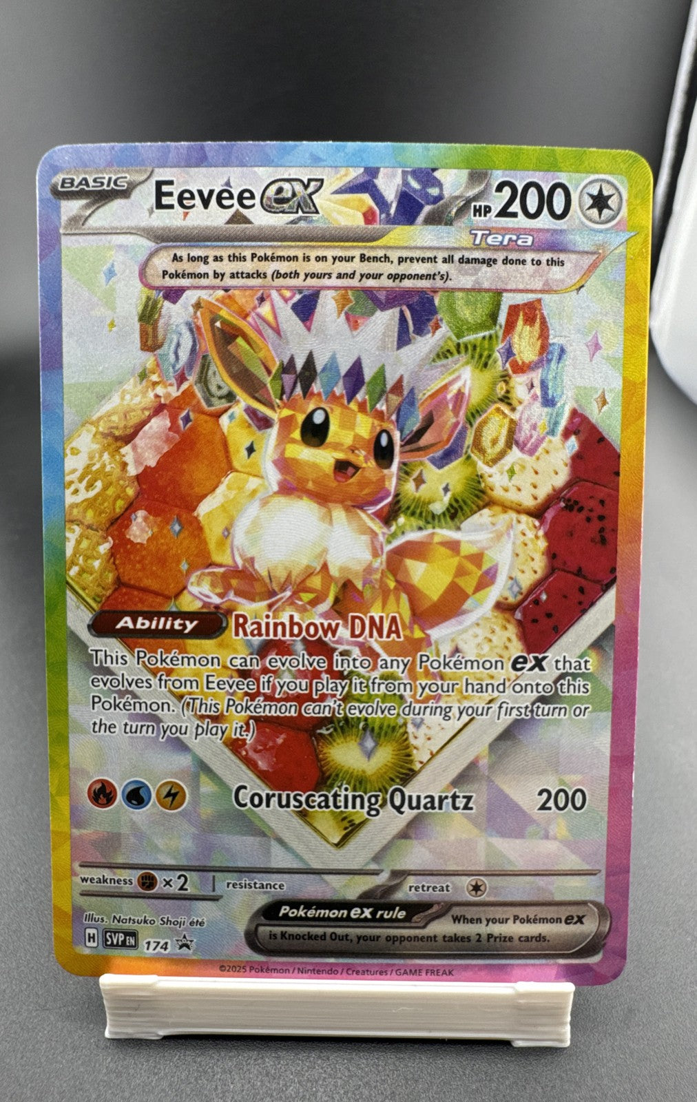 Eevee ex 174 Sv: Scarlet & Violet Promo Cards Holo