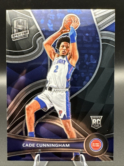 2021-22 Panini Spectra Cade Cunningham RC #102 Rookie Variation Pistons