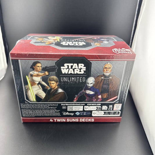 Star Wars: Unlimited - 2026 Twin Suns Deck Display (Set of 4)