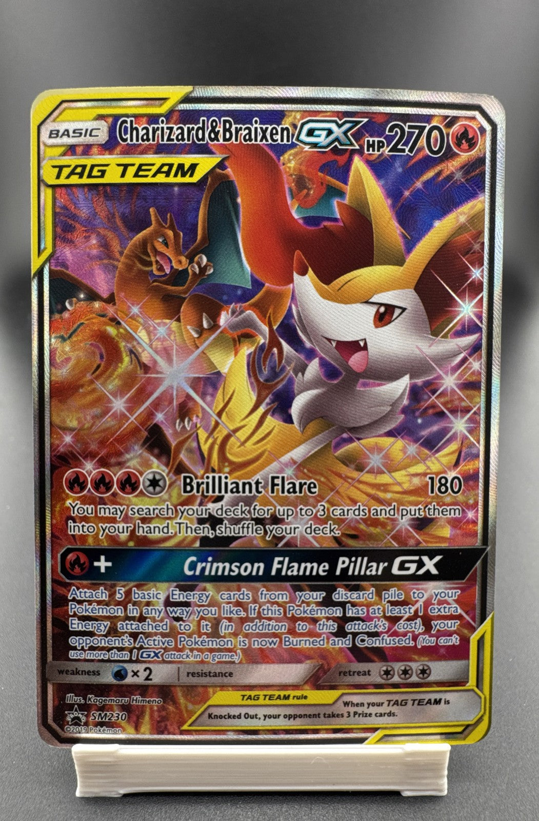 Charizard & Braixen GX SM230