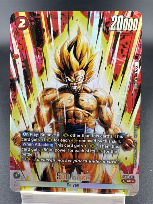 Son Goku FB10-011 SR (Alt Art) Dragon Ball Super Fusion World Cross Force