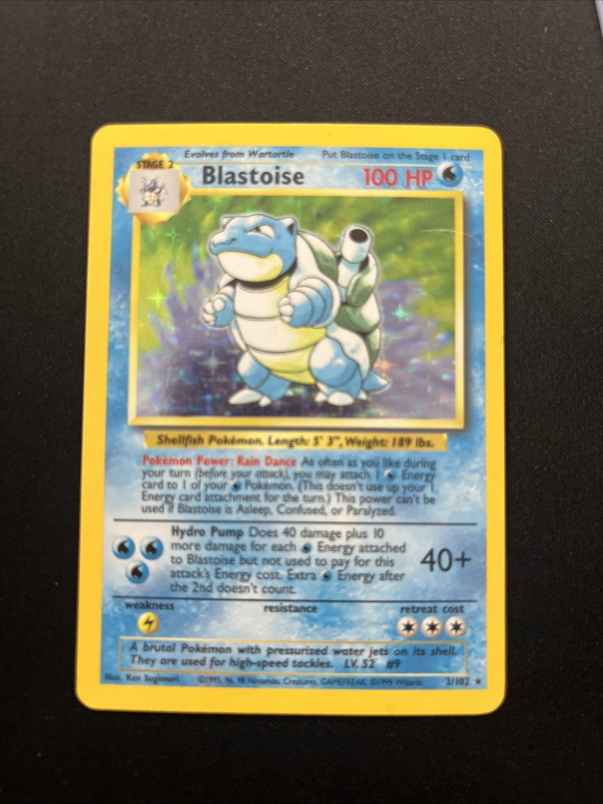 Blastoise 002/102 Base Set Holo