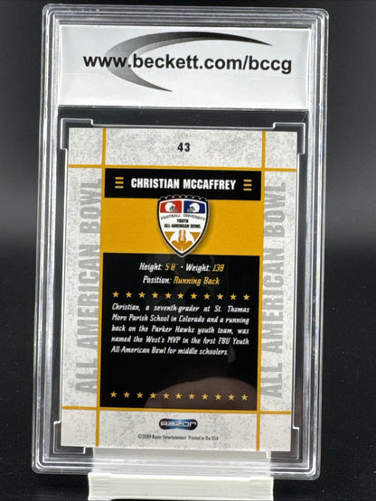 2009 Razor U.S. Army All-American Bowl - Christian McCaffrey #43 (RC)