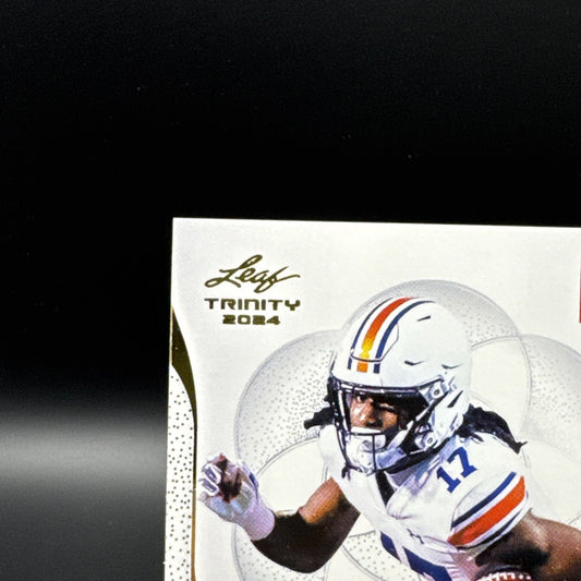 2024 Camden Brown Leaf Trinity Autograph # BA-CB1 Auburn Tigers