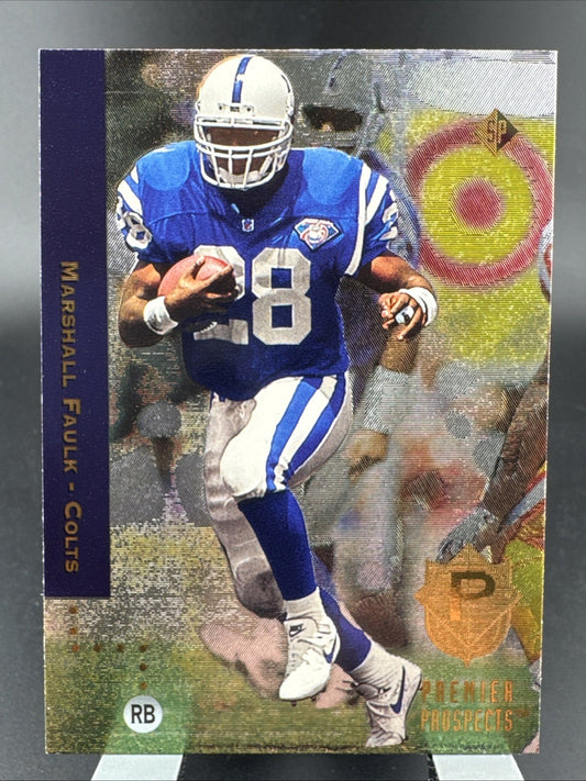 1994 Upper Deck SP Marshall Faulk Rookie Card #3 Indianapolis Colts
