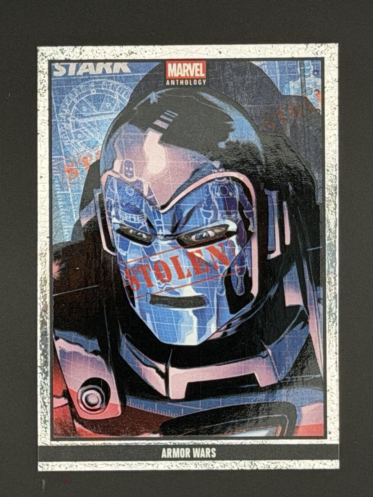 ARMOR WARS numbered /300 Sparkle Holo - Panini MARVEL ANTHOLOGY Iron Man