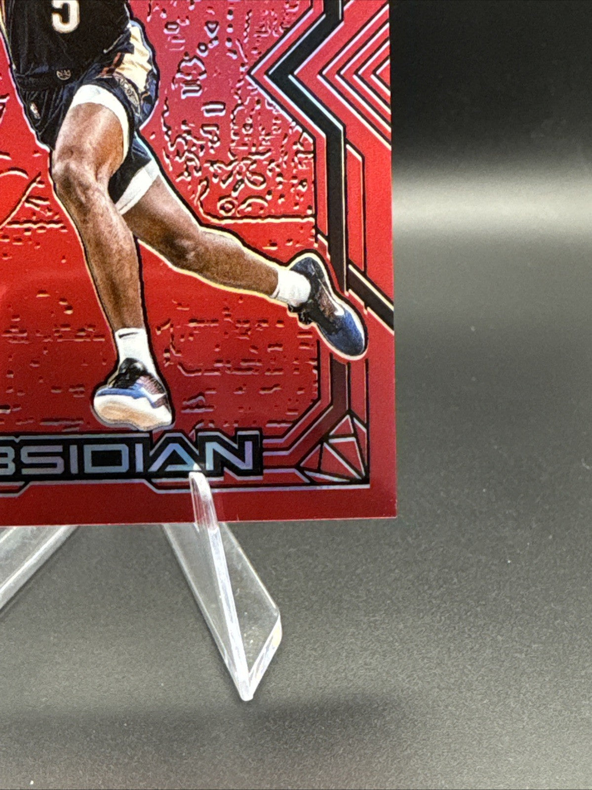 2021-22 Panini Obsidian Basketball Herbert Jones Red Flood Rookie #178 Pelicans