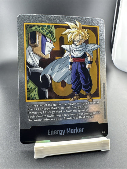 Manga Booster Vol. 2 Energy Marker E-81 Dragon Ball Fusion World Son Gohan Cell