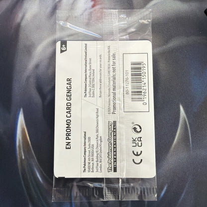 Gengar (Cosmos Holo) (Gamestop Exclusive) 050/088 Miscellaneous Cards SEALED