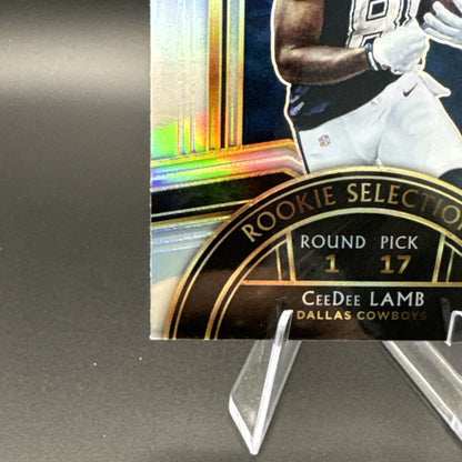 2020 Panini Select #RS-7 CeeDee Lamb Rookie Selections Silver Prizm Dallas