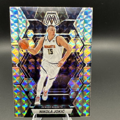 Panini 2022-23 Mosaic Prizm Nikola Jokić #168 Denver Nuggets Basketball